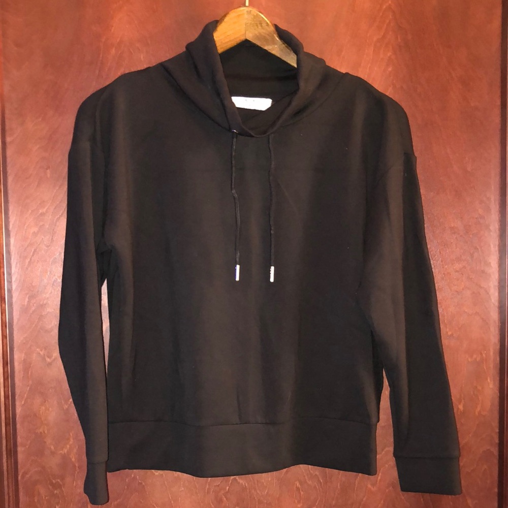 Magaschoni Black Cowl Neck Sweater for Casual Wear